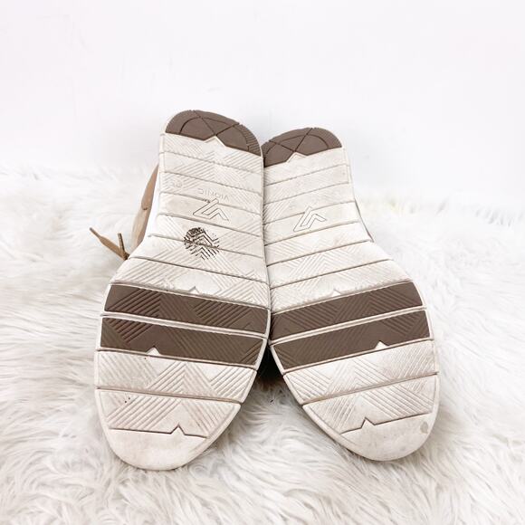 Vionic 9.5 Womens Tan Suede 355 Taylor Comfort Sneakers - Picture 7 of 8